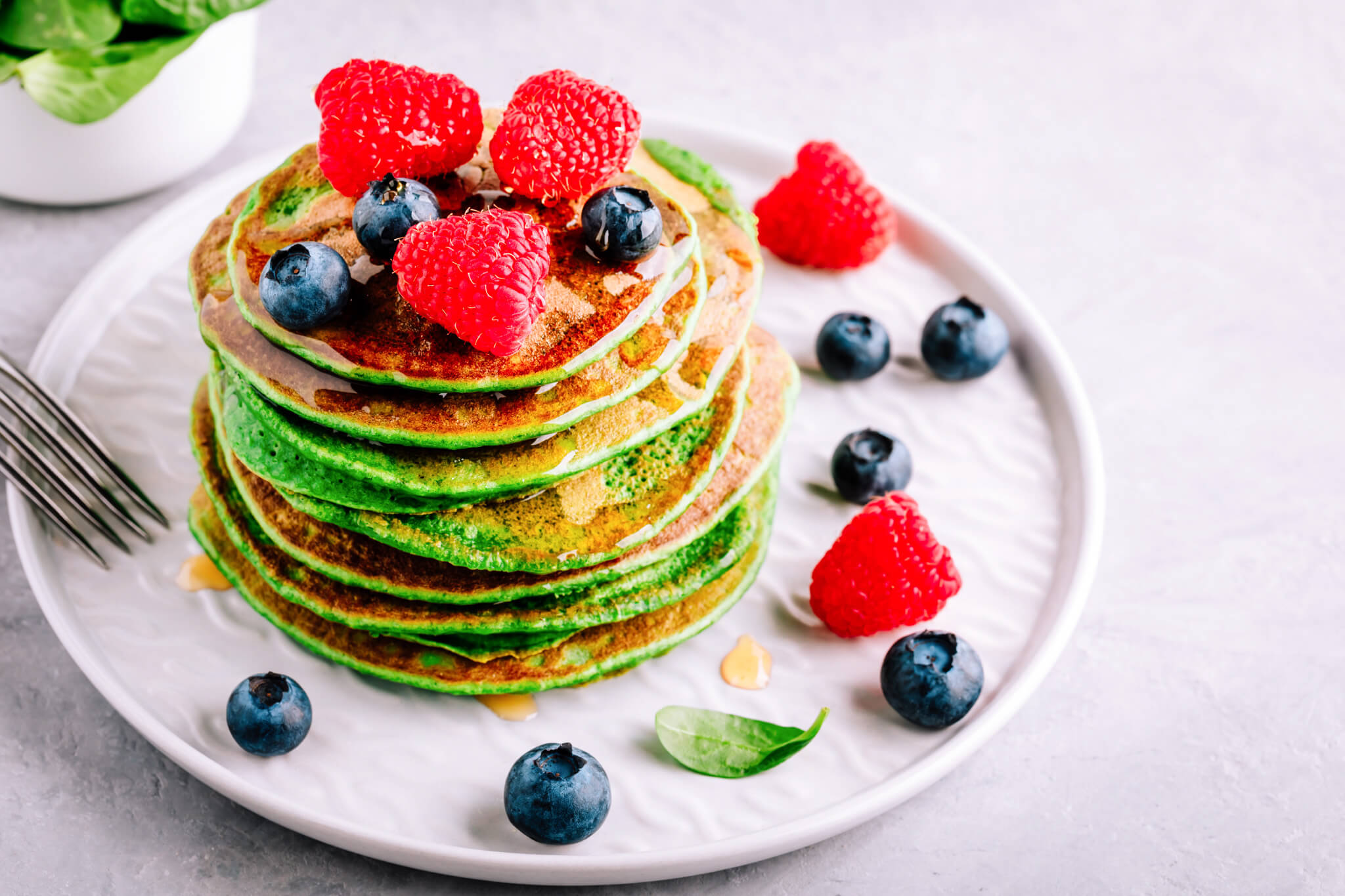 Banana Pancake Cereal (Mini Pancakes) - Skinnytaste