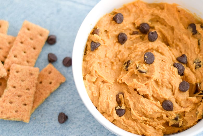 sweet potato cookie dough: healthy snacks for toddlers