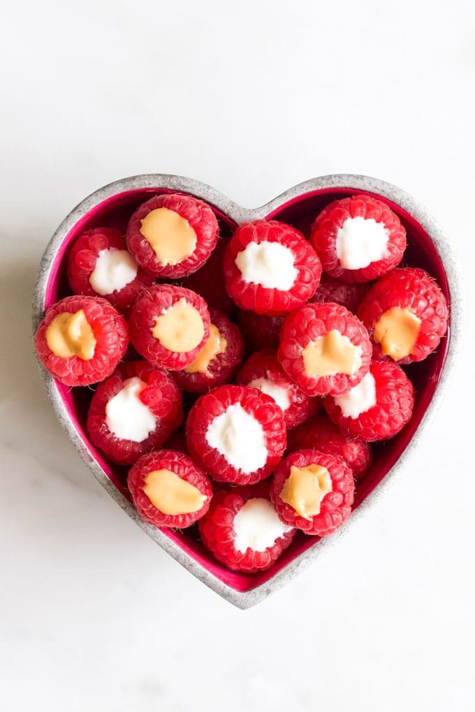 yogurt raspberry: healthy snacks for toddlers