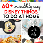 Disney things to do at home with kids