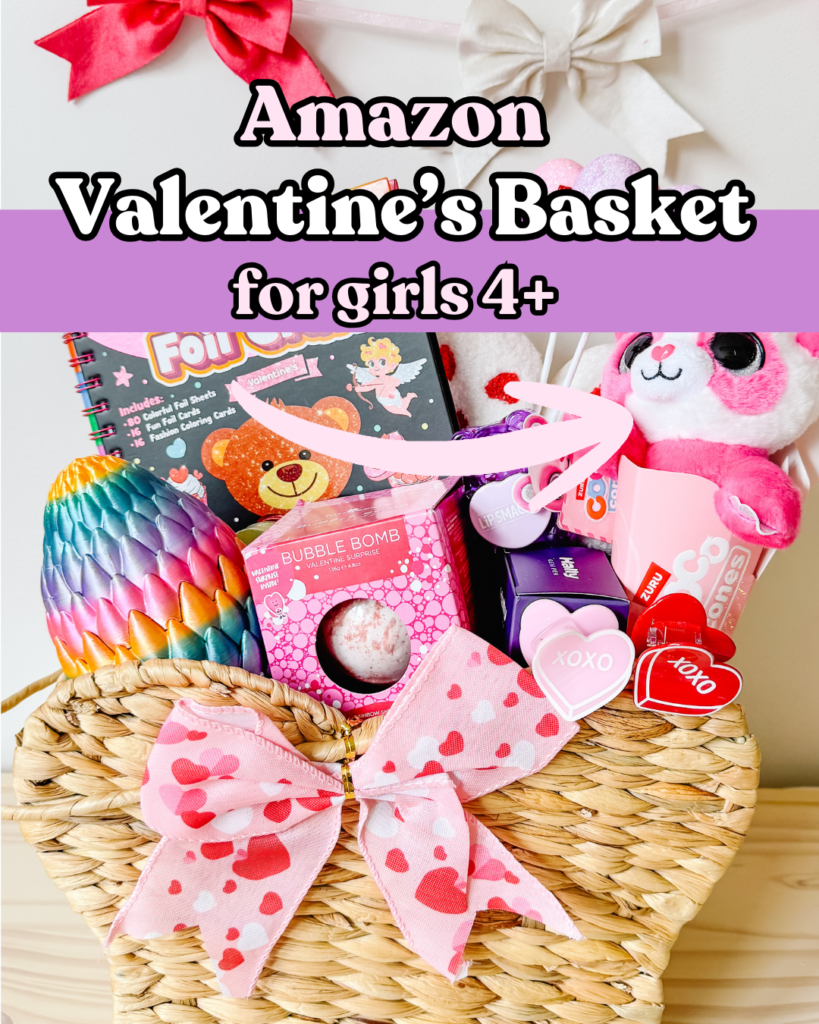 Amazon Valentine's Day Basket Ideas for Girls 4+